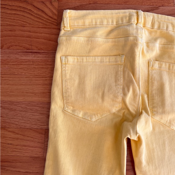 Bright yellow Zara skinny jeans for girl size 13/14 - Picture 4 of 6